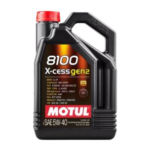 motul 8100 x-cess gen2 5w40 5l